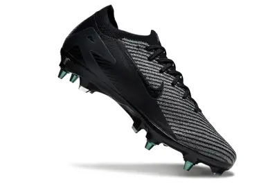Nike Air Zoom Mercurial Vapor 16 Elite SG - Black/Charcoal Grey/Teal Accents