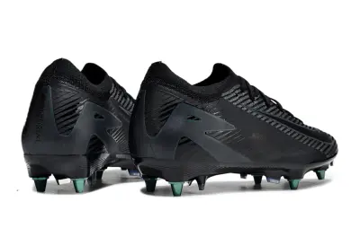Nike Air Zoom Mercurial Vapor 16 Elite SG - Black/Charcoal Grey/Teal Accents