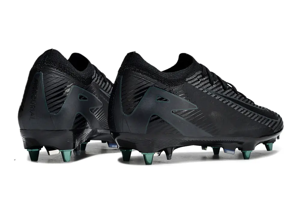 Nike Air Zoom Mercurial Vapor 16 Elite SG - Black/Charcoal Grey/Teal Accents