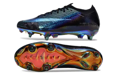 Nike Air Zoom Mercurial Vapor 16 Elite SG - Black/Iridescent Blue/Iridescent Orange