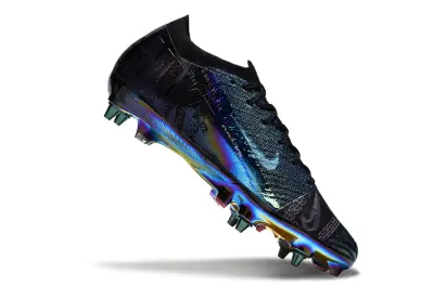 Nike Air Zoom Mercurial Vapor 16 Elite SG - Black/Iridescent Blue/Iridescent Orange