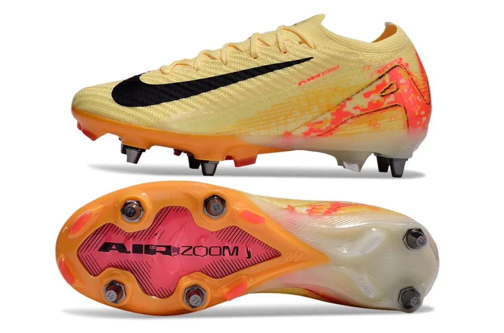 Nike Air Zoom Mercurial Vapor 16 Elite SG - Yellow/Electric Orange/Black