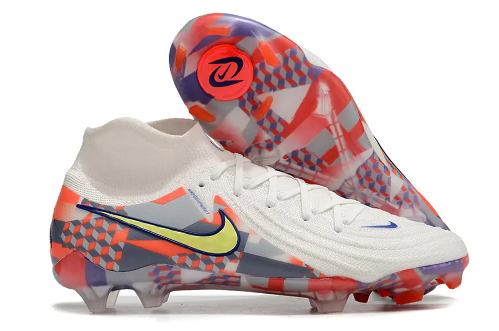 Nike Phantom Luna 2 Elite FG - White/Bright Orange/Deep Purple