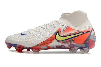 Nike Phantom Luna 2 Elite FG - White/Bright Orange/Deep Purple