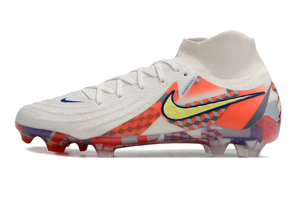 Nike Phantom Luna 2 Elite FG - White/Bright Orange/Deep Purple