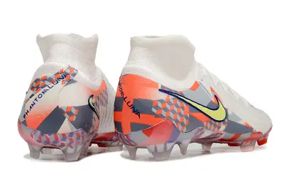 Nike Phantom Luna 2 Elite FG - White/Bright Orange/Deep Purple