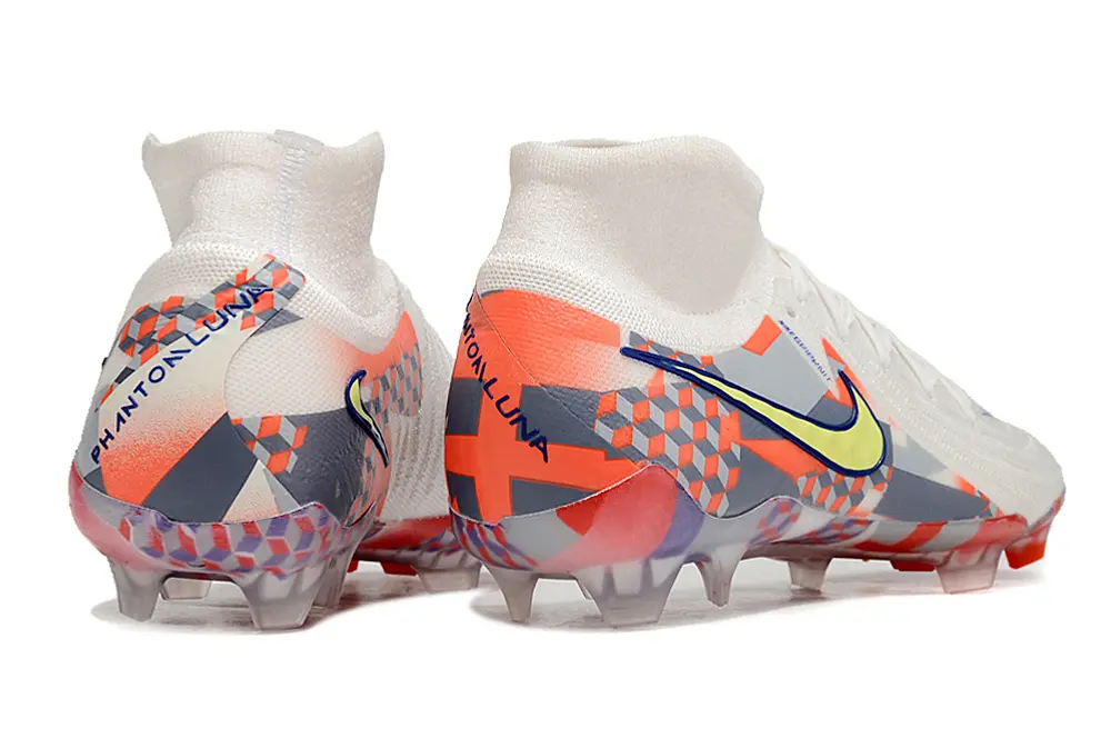 Nike Phantom Luna 2 Elite FG - White/Bright Orange/Deep Purple