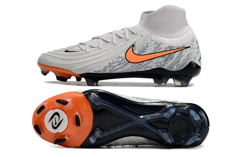 Nike Phantom Luna 2 Elite FG - Gray/Bright Orange/Dark Navy