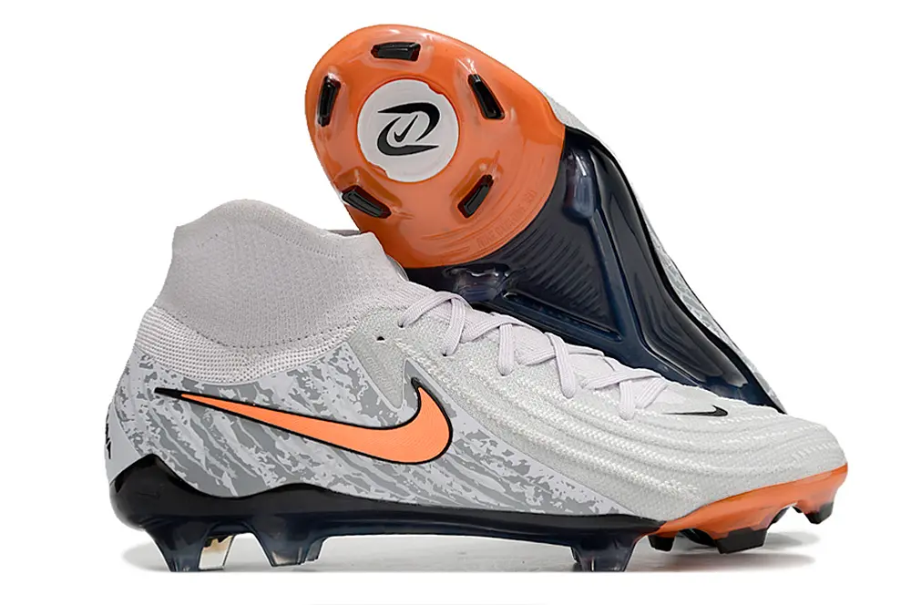 Nike Phantom Luna 2 Elite FG - Gray/Bright Orange/Dark Navy