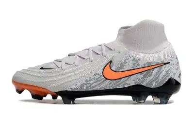 Nike Phantom Luna 2 Elite FG - Gray/Bright Orange/Dark Navy