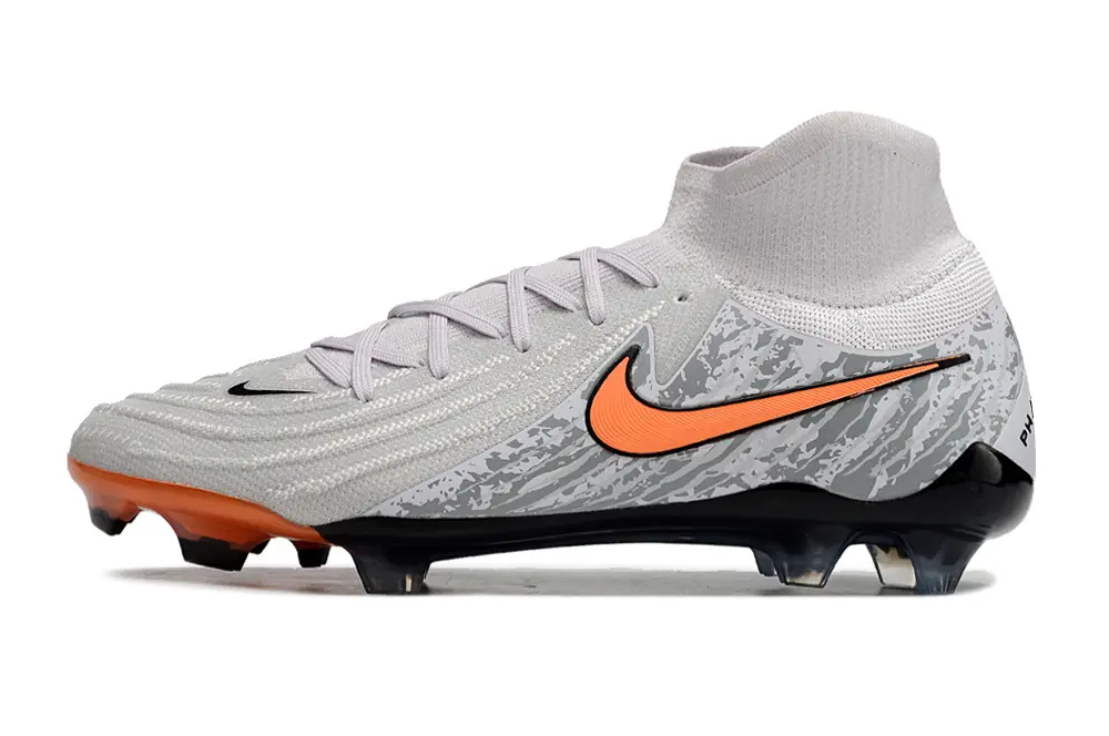 Nike Phantom Luna 2 Elite FG - Gray/Bright Orange/Dark Navy