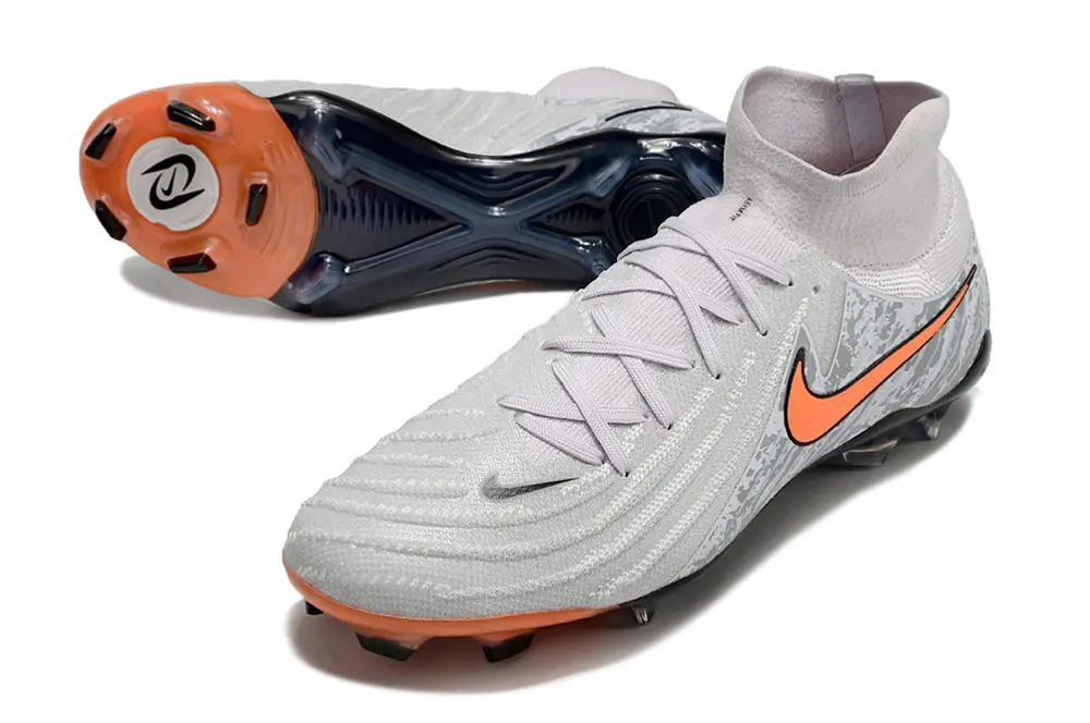 Nike Phantom Luna 2 Elite FG - Gray/Bright Orange/Dark Navy