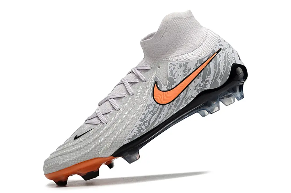 Nike Phantom Luna 2 Elite FG - Gray/Bright Orange/Dark Navy