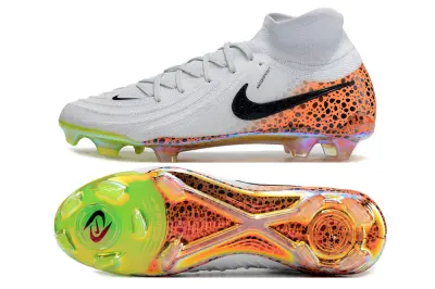 Nike Phantom Luna 2 Elite FG - Gray/Bright Neon/Flame Orange
