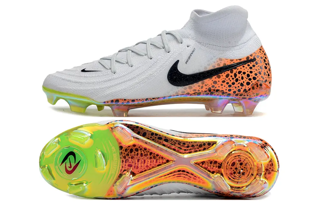 Nike Phantom Luna 2 Elite FG - Gray/Bright Neon/Flame Orange