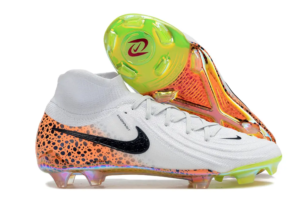 Nike Phantom Luna 2 Elite FG - Gray/Bright Neon/Flame Orange