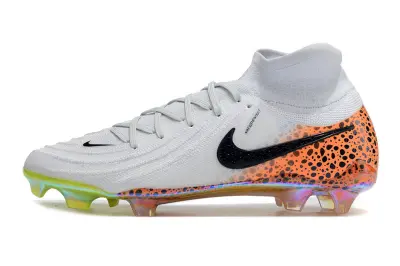 Nike Phantom Luna 2 Elite FG - Gray/Bright Neon/Flame Orange