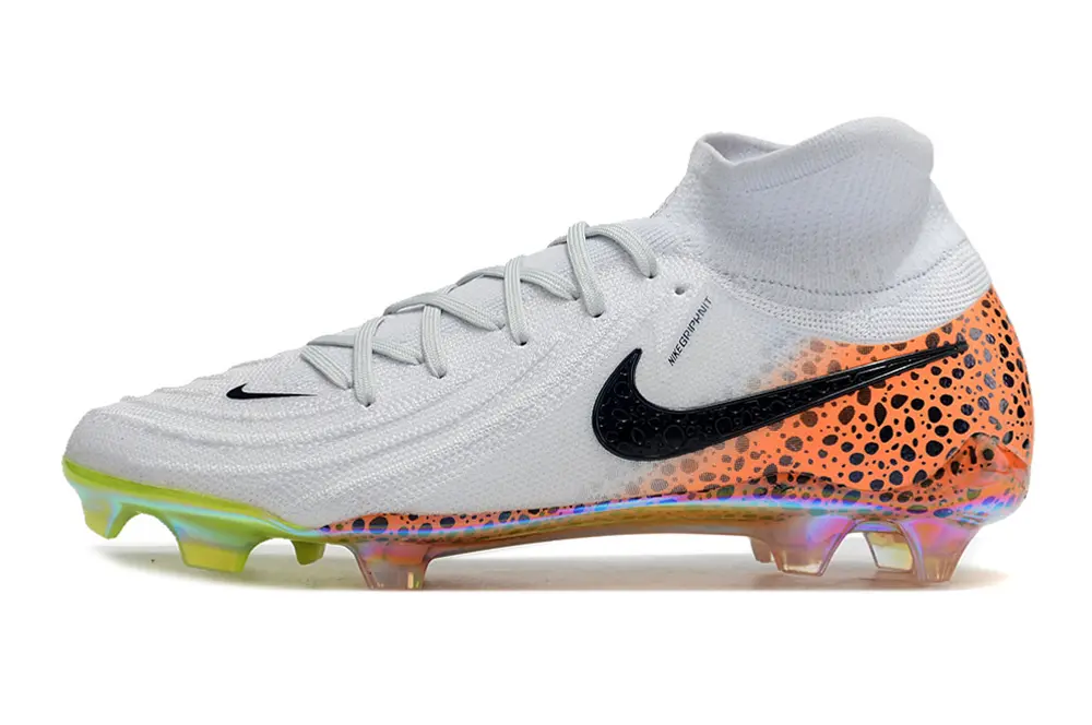 Nike Phantom Luna 2 Elite FG - Gray/Bright Neon/Flame Orange