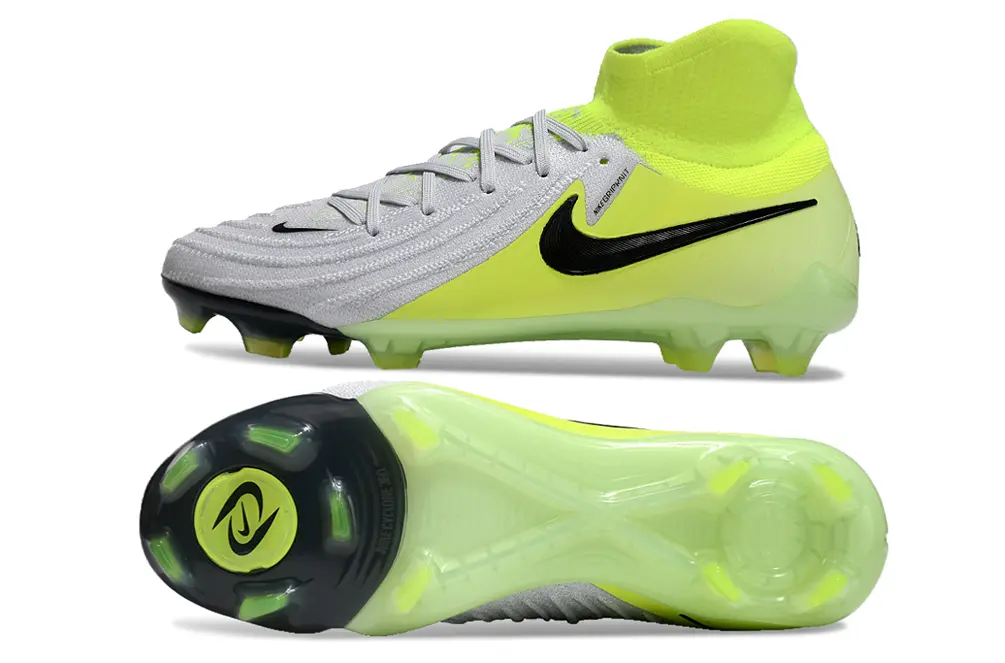 Nike Phantom Luna 2 Elite FG - Grey/Electric Yellow/Grey Mist