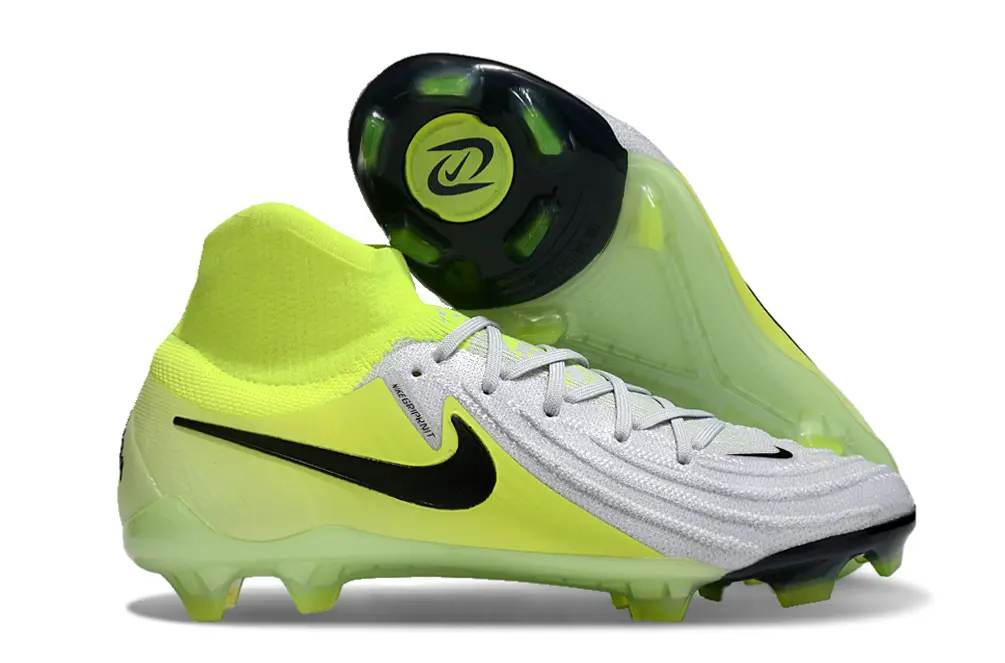 Nike Phantom Luna 2 Elite FG - Grey/Electric Yellow/Grey Mist