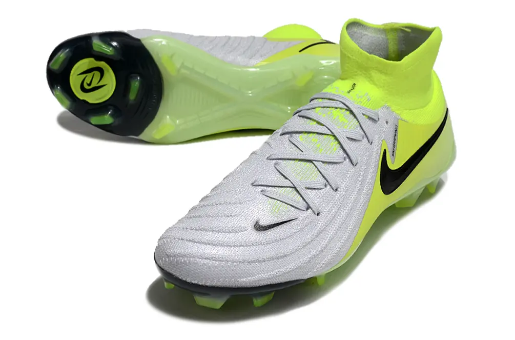 Nike Phantom Luna 2 Elite FG - Grey/Electric Yellow/Grey Mist
