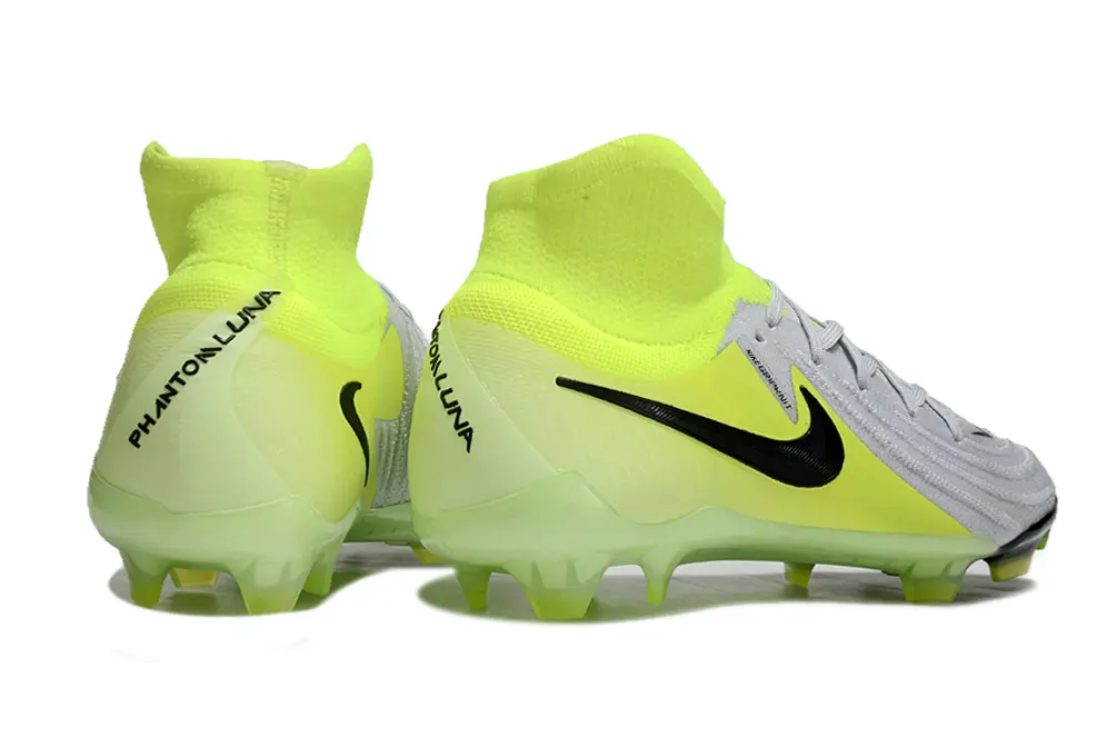 Nike Phantom Luna 2 Elite FG - Grey/Electric Yellow/Grey Mist