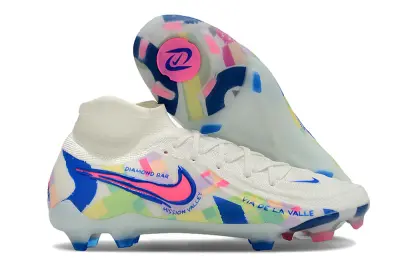 Nike Phantom Luna 2 Elite FG - White/Pastel Blue/Pink Multicolor