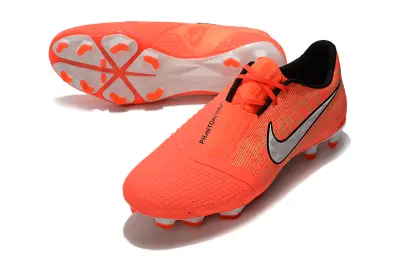 Nike Phantom Venom Elite FG Firm Ground Soccer Cleats - Orange/Electric Coral/White Burst