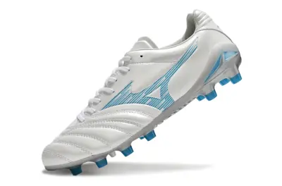 Mizuno Morelia Neo 3 FG - White/Ice Blue/Metallic Silver