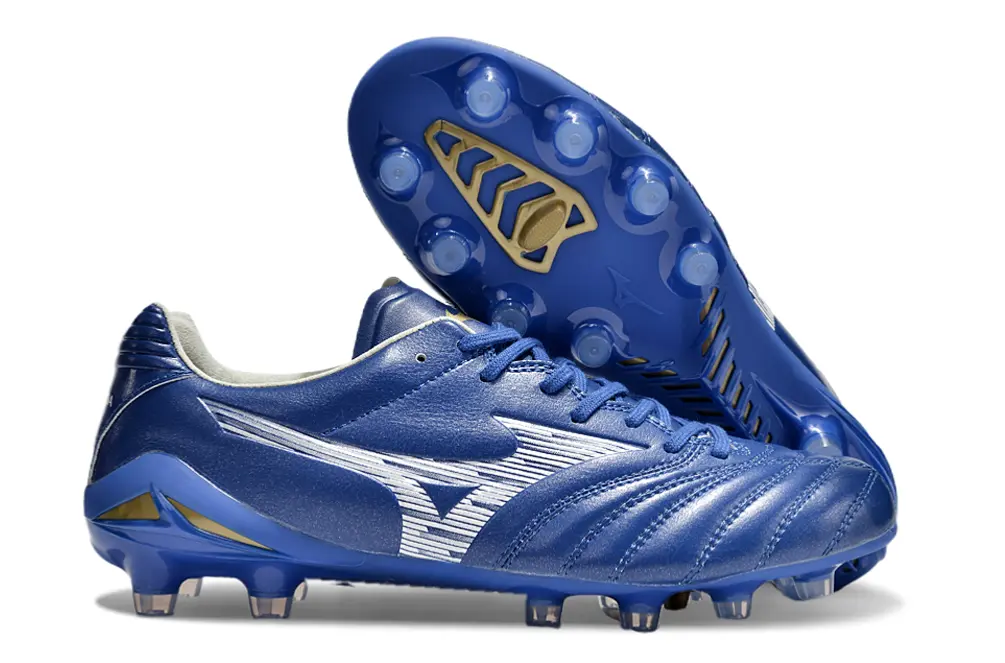 Mizuno Morelia Neo 3 FG - Blue/Electric Blue/Metallic Silver