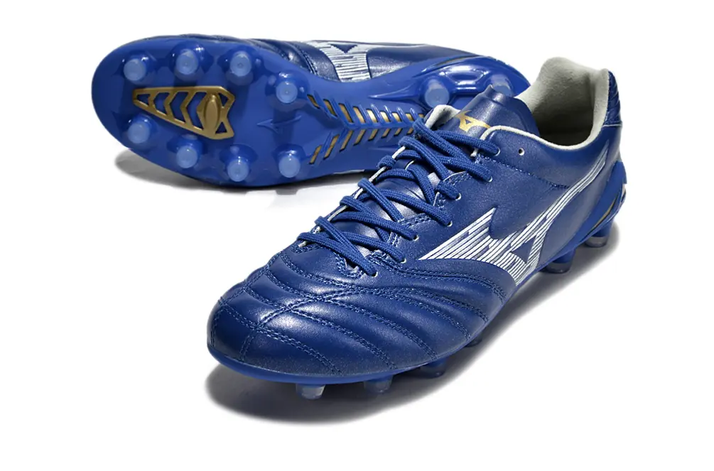 Mizuno Morelia Neo 3 FG - Blue/Electric Blue/Metallic Silver
