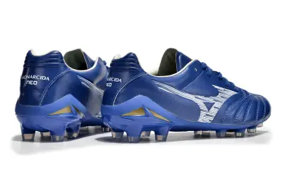 Mizuno Morelia Neo 3 FG - Blue/Electric Blue/Metallic Silver