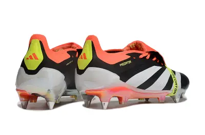 Adidas Predator 24 Elite Foldover Tongue SG - Black/Electric Orange/Neon Green