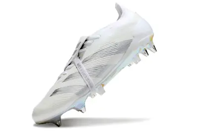 Adidas Predator 24 Elite Foldover Tongue SG - White/Iridescent Silver/Reflective Grey