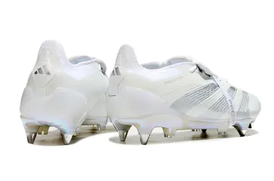 Adidas Predator 24 Elite Foldover Tongue SG - White/Iridescent Silver/Reflective Grey