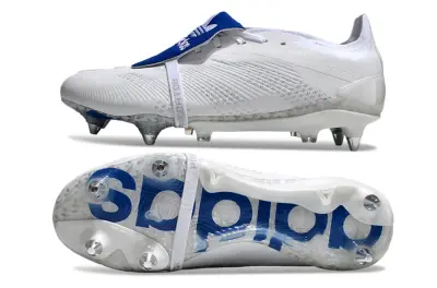 Adidas Predator 24 Elite Foldover Tongue SG - White/Bright Blue/Crystal White
