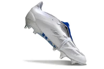 Adidas Predator 24 Elite Foldover Tongue SG - White/Bright Blue/Crystal White