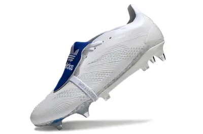 Adidas Predator 24 Elite Foldover Tongue SG - White/Bright Blue/Crystal White