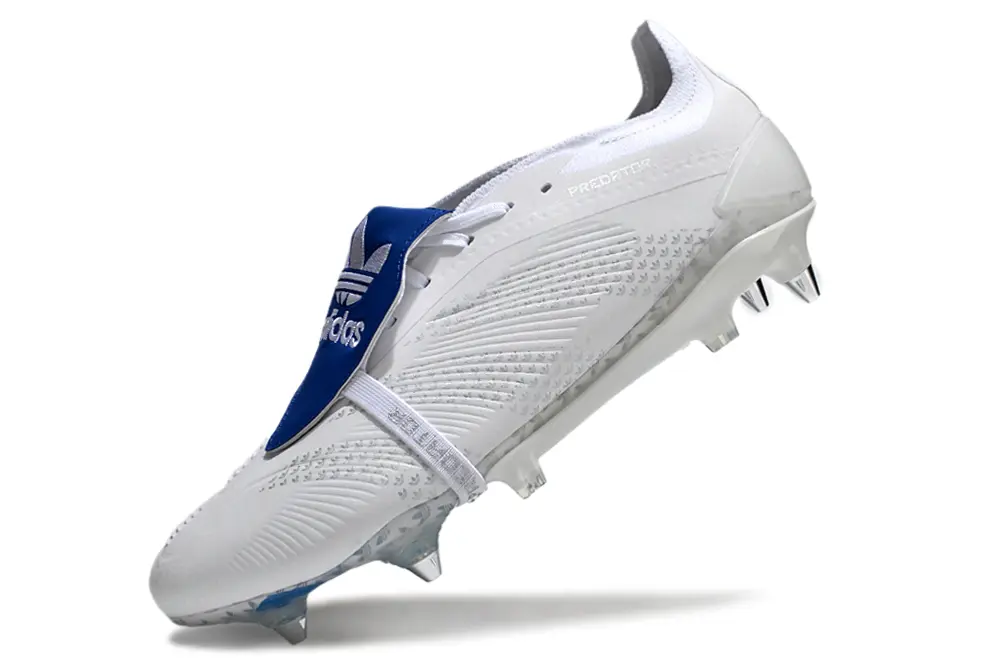Adidas Predator 24 Elite Foldover Tongue SG - White/Bright Blue/Crystal White