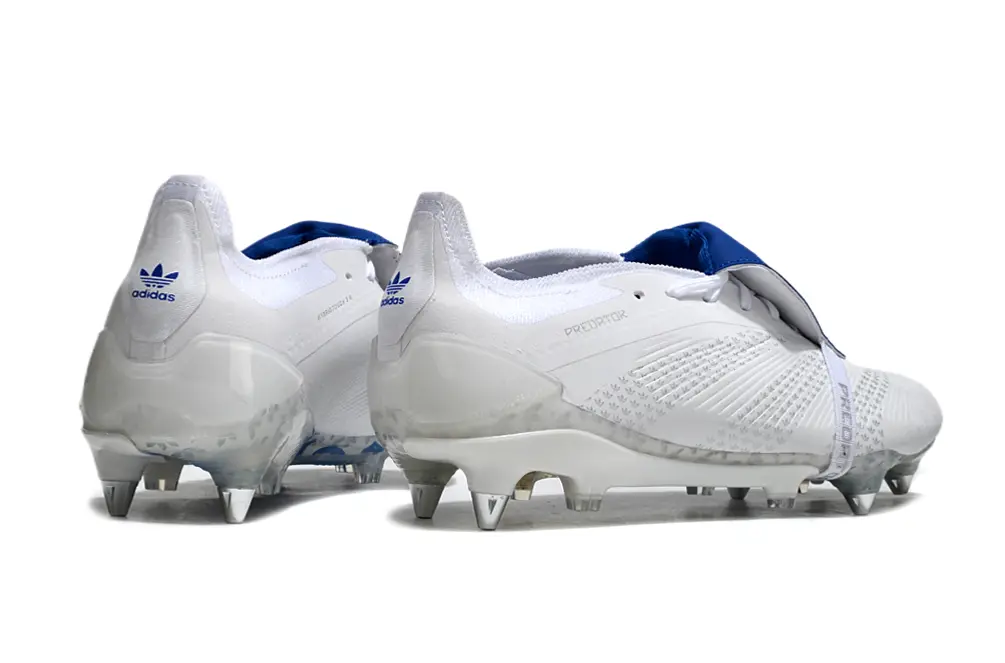 Adidas Predator 24 Elite Foldover Tongue SG - White/Bright Blue/Crystal White