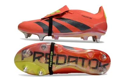 Adidas Predator 24 Elite Foldover Tongue SG - Orange/Neon Yellow/Black