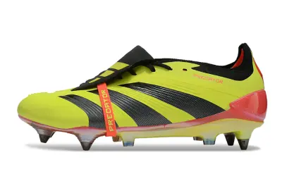 Adidas Predator 24 Elite Foldover Tongue SG - Yellow/Luminous Yellow/Jet Black
