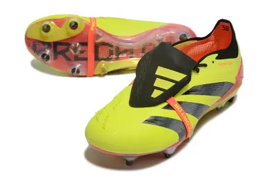 Adidas Predator 24 Elite Foldover Tongue SG - Yellow/Luminous Yellow/Jet Black