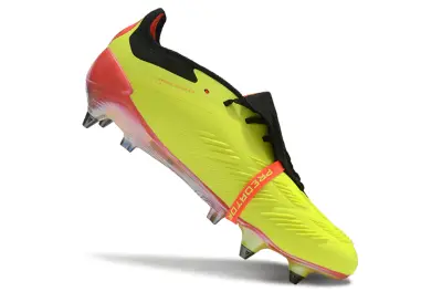 Adidas Predator 24 Elite Foldover Tongue SG - Yellow/Luminous Yellow/Jet Black