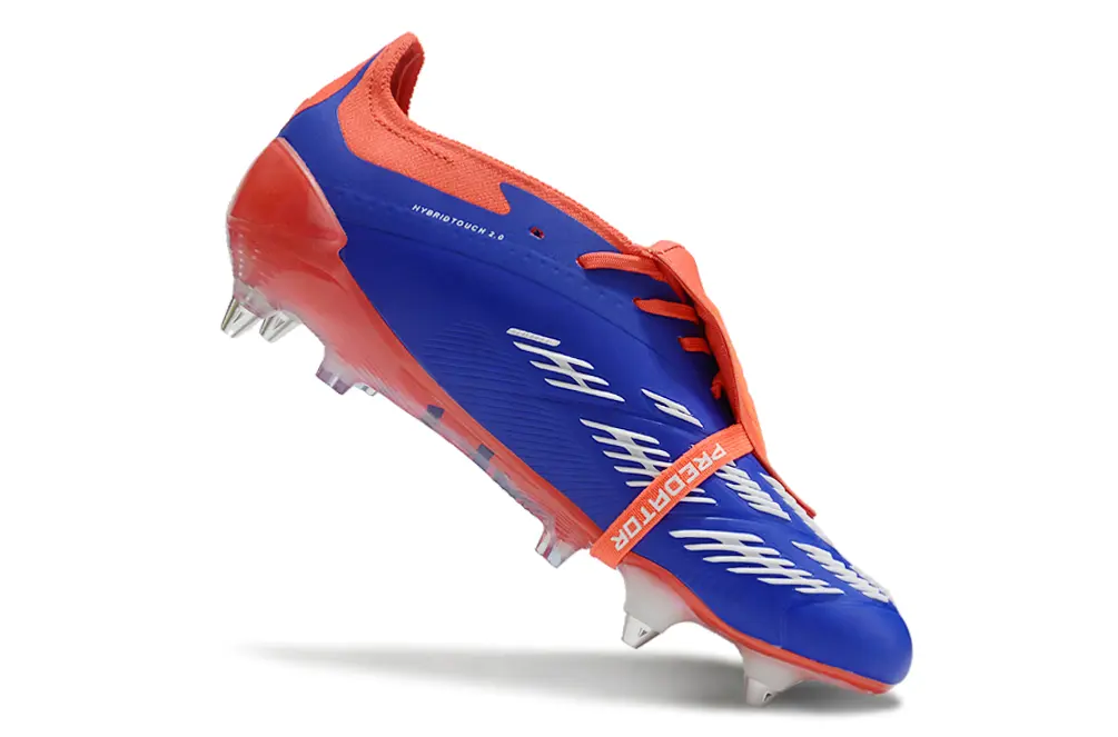 Adidas Predator 24 Elite Foldover Tongue SG - Blue/Vibrant Blue/Fiery Red
