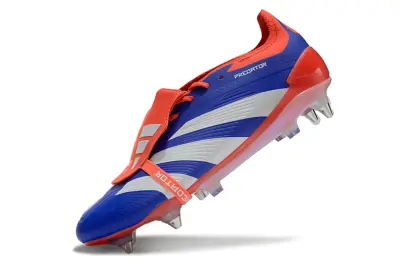 Adidas Predator 24 Elite Foldover Tongue SG - Blue/Vibrant Blue/Fiery Red