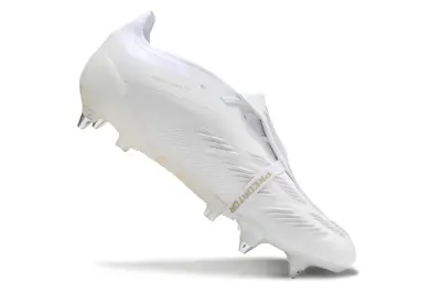 Adidas Predator 24 Elite Foldover Tongue SG - White/Gold Accent/Impact White