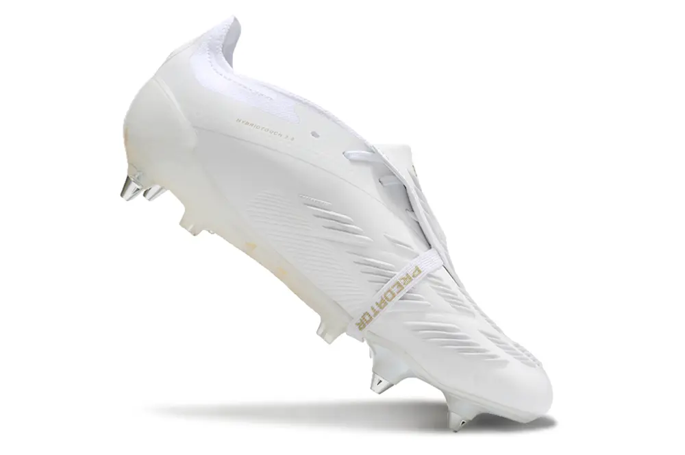 Adidas Predator 24 Elite Foldover Tongue SG - White/Gold Accent/Impact White
