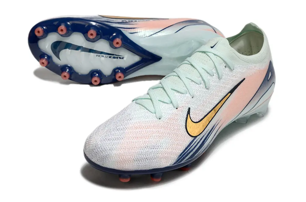 Nike Air Zoom Mercurial Vapor 16 Elite AG - Aqua/Peach Mist/Golden Glow