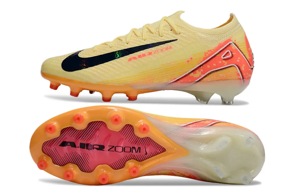 Nike Air Zoom Mercurial Vapor 16 Elite AG - Yellow/Neon Yellow/Coral Orange